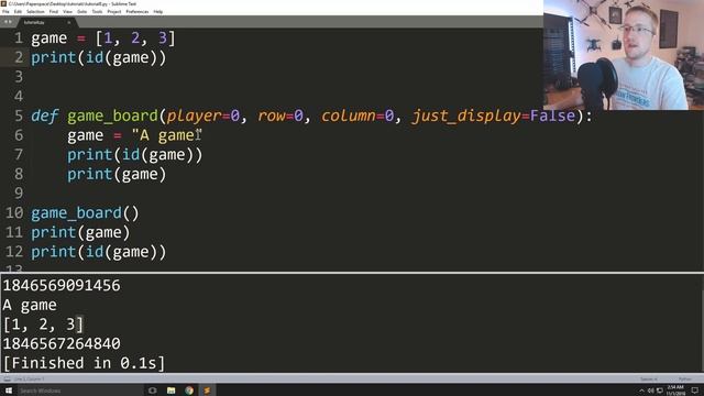 Mutability revisited - Python 3 Programming Tutorial p.8 смотреть онлайн