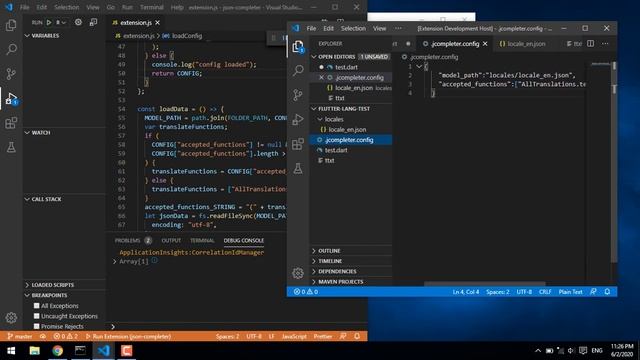 Json Completer Vscode extensiom смотреть онлайн