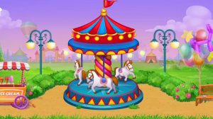 Строим карусель с лошадками | Мультфильм Строительство Машинки для детей