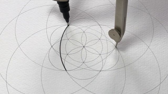 Zen Geometry Study 030 (Seed of Life) ✽ ASMR Version смотреть онлайн