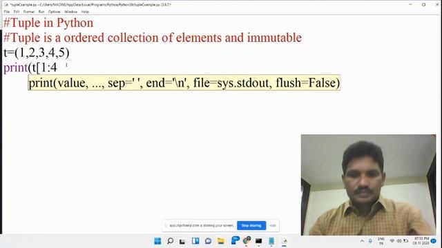 TUPLE IN PYTHON | TUPLE METHODS AND OPERATION IN PYTHON смотреть онлайн