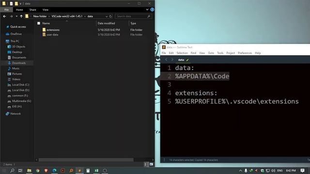 Visual Studio Code Portable Mode for Windows | VS Code смотреть онлайн