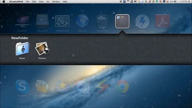 Mac OS X 10.8 Mountain Lion Transformation pack for Windows 7 And XP смотреть онлайн