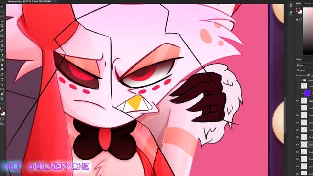 Angel Dust speed draw | Addict fanart смотреть онлайн