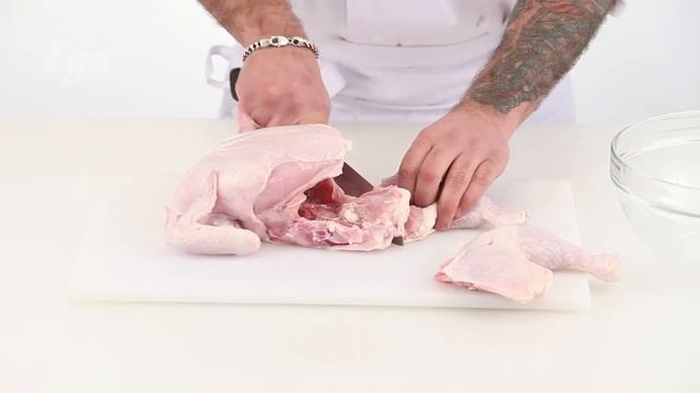 Как разделать цыпленка на шесть частей смотреть онлайн