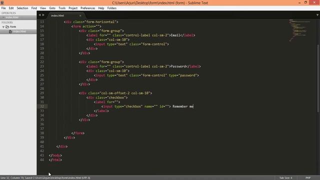 bootstrap 3 horizontal form design смотреть онлайн