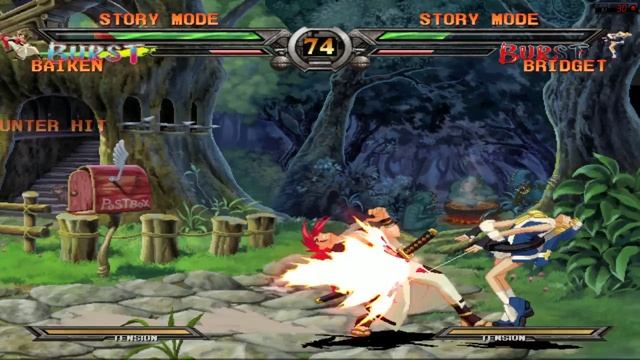Guilty Gear X2 (Ps2) playthrough-Part 23: Baiken (Path #2) смотреть онлайн