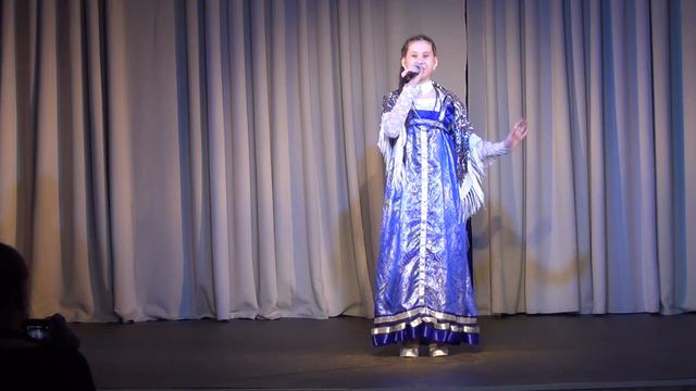 Шакурина Виктория "Как за двором" русская народная песня смотреть онлайн