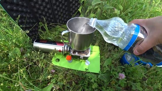 Едим и пьём чай. Походный быт. Привал. смотреть онлайн