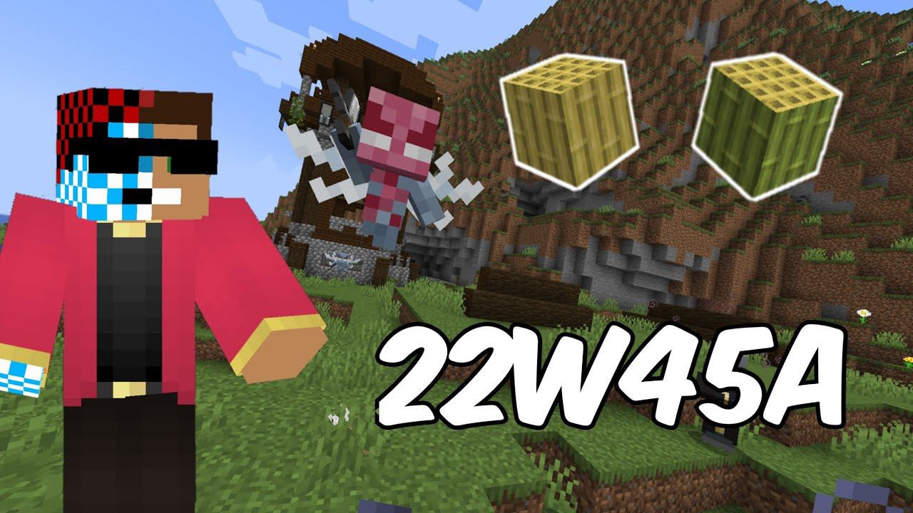 22w45a | Новые блоки и новая Вредина | Обзор нового снапшота
