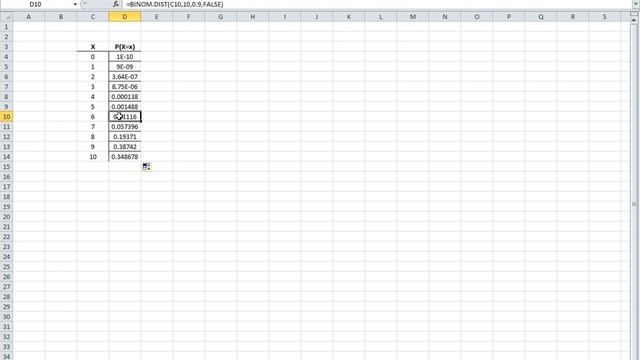 Binomial Distribution Calculator and Excel (Part 2 of 2) смотреть онлайн