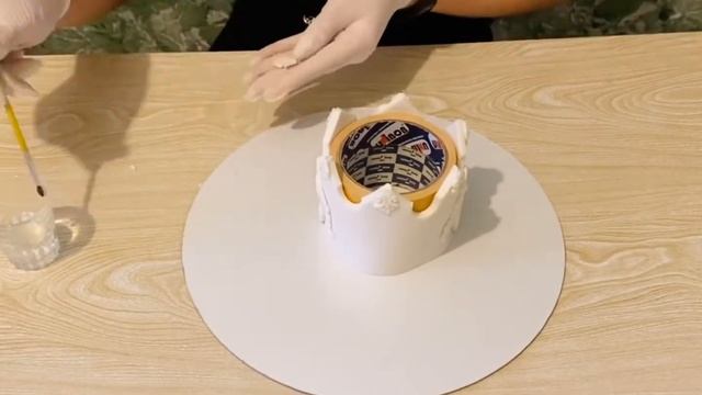 Корона из мастики для торта Король Лев . Ինչպես պատրաստել թագ մաստիկայից