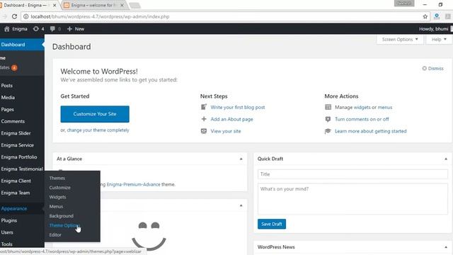 How to add 'Slider' in Enigma Premium WordPress Theme смотреть онлайн