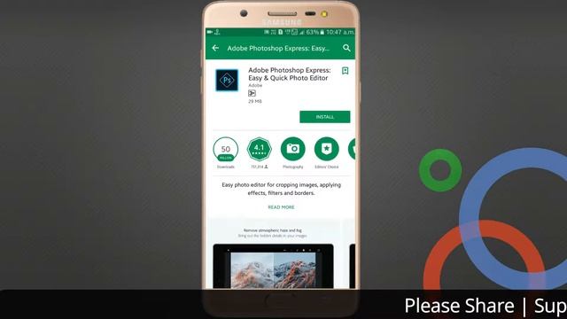 Adobe Photoshop in Android | Make Your Photo More Colorful | More Vivid | iSmart смотреть онлайн