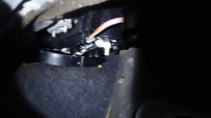 Ремонт крана отопителя мотор Opel Astra G