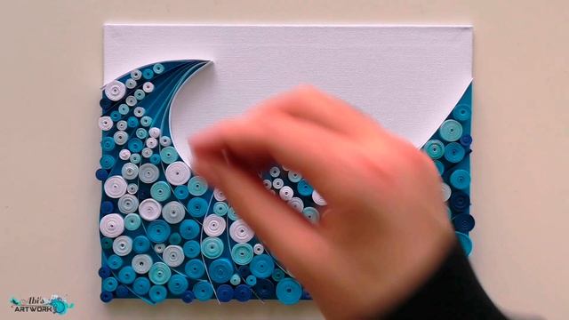 Quilling Paper Tutorial  Ocean Waves | Quilled Wave | Quilled Sea | Water Quilling | Quilling Bubbl