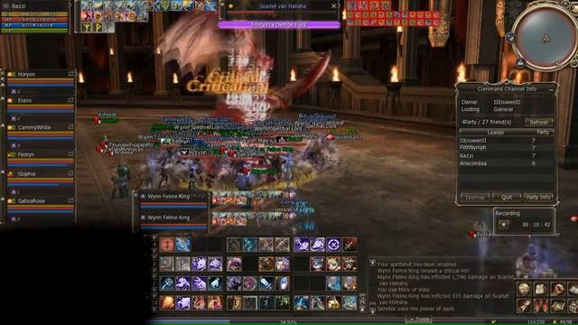 Lineage 2 Official Frintezza Raid Boss смотреть онлайн