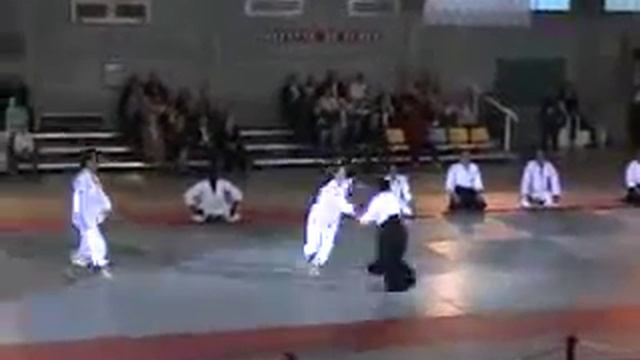 Takemusu Aikido Traditionnel - Démonstration à Villeneuve-la-Garenne смотреть онлайн