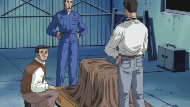 Initial D- Bunta Shows Yuichi the new AE86 Engine смотреть онлайн