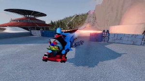 Гонки самых длинных монстров в мире! Кто доедет до финиша? Гоша и Чич. BeamNG Drive.