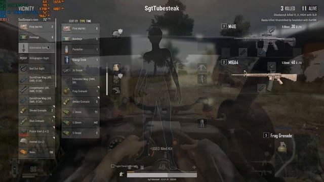 PUBG | GTX 1070 TI | i7 7820x | Ultra settings смотреть онлайн