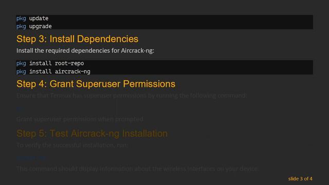 Installing Aircrack-ng on Android using Termux смотреть онлайн