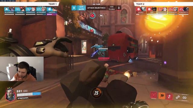 GRANDMASTER reviews PLAT TANK in Overwatch 2!! смотреть онлайн