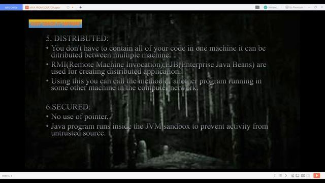 JAVA INTRODUCTION смотреть онлайн