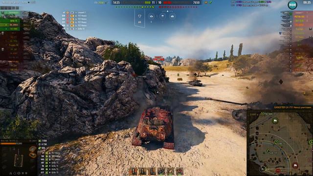 Объект 268 Вариант 4 карта Степи, 10.4К dmg, 7 kills. WoT 1.8.0. 2К VIDEO. смотреть онлайн