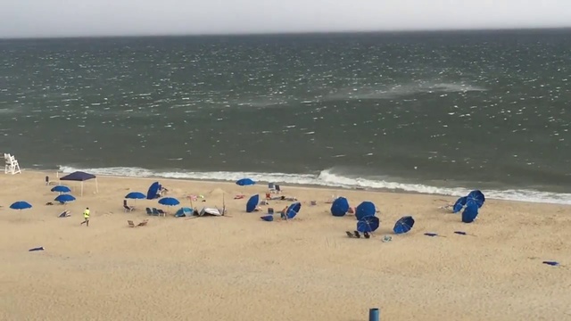 Dance of the Umbrellas - Ocean City, MD Storm 7_20_15 смотреть онлайн