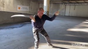 Хрестоматия движения. Фланкировка казачьей шашкой.