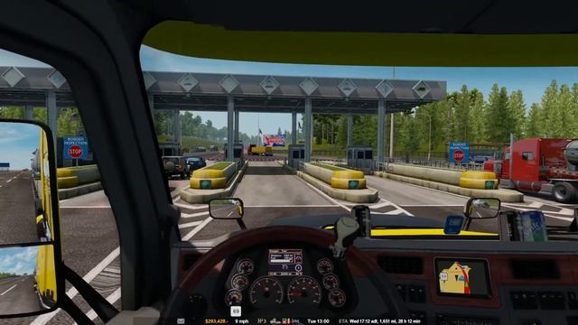 American Truck Simulator [ATS] Halifax, Nova Scotia nach Omaha, NE, Teil 1, Peterbilt 579 (German)