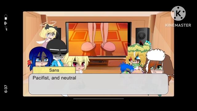 Fandoms react//part 7//sans//credit in description смотреть онлайн