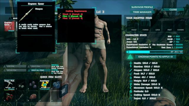 Welcome to Nudist Island - Ark: Survival Evolved Gameplay смотреть онлайн