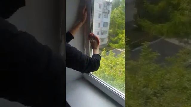 Теперь окна мыть одно удовольствие ! Двумя салфетками Гринвей. смотреть онлайн