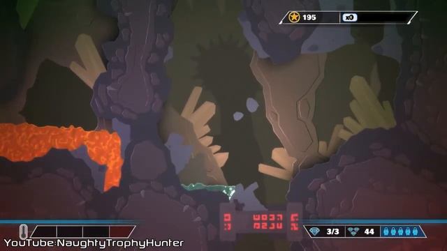 PixelJunk Shooter Ultimate - 100% Находок / Эпизод: 1 / Глава: The Volcano. смотреть онлайн