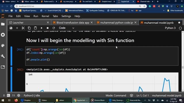 How to fit a function to time series data (Python Hausa) смотреть онлайн