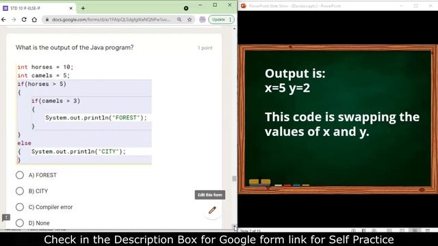 ICSE | Std 10 |Computer Application |MCQ |Conditional Statement |Part 1 |Revision of Class 9 |Solve смотреть онлайн
