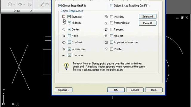 AutoCad - 3-6 الوثب إلى نقطة النهاية смотреть онлайн