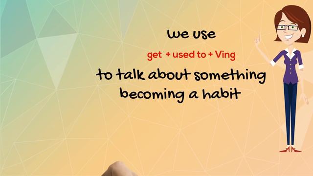 USED TO BE USED TO GET USED TO смотреть онлайн