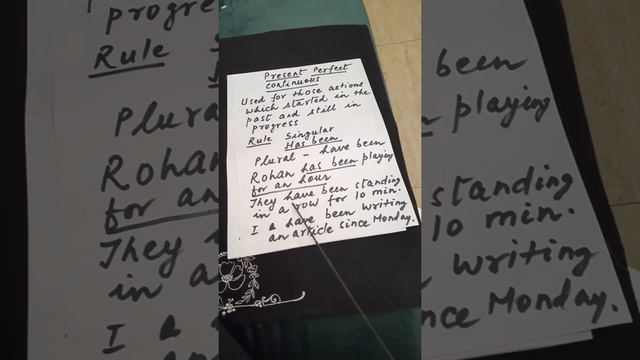 Tenses Part 2 ( Present Continuous & Present Perfect Continuous ( Explained in Hindi & English both смотреть онлайн