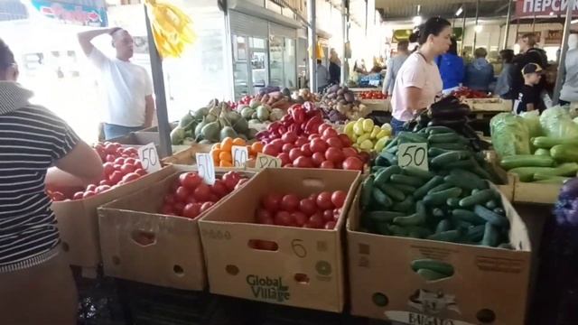 ✅Цены в Крыму на октябрь 2023/ Продуктовый рынок в Евпатории☀ смотреть онлайн