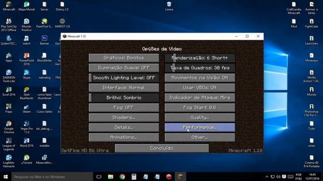 Como Resolver o Erro "Fast Render" do Shaders no MINECRAFT смотреть онлайн