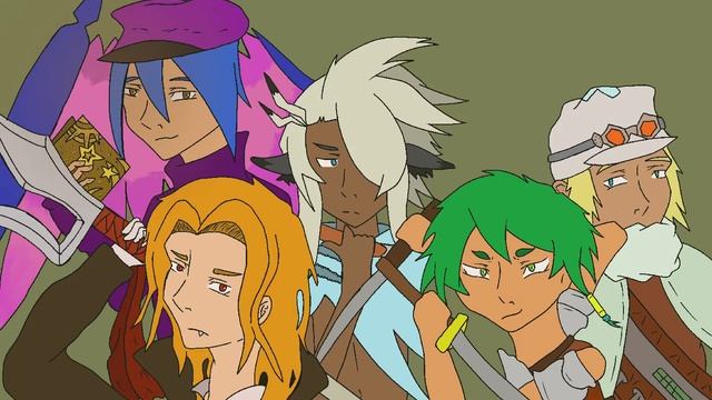 Artwork of My Etrian Odyssey Nexus Team (Warning: Flashing Screen) смотреть онлайн