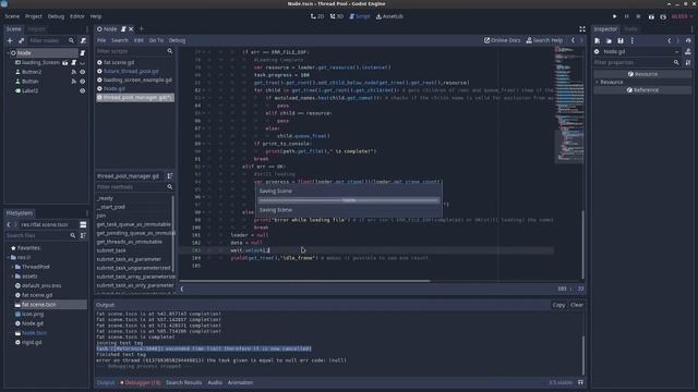 Godot Thread Pool (Priority & Join) смотреть онлайн