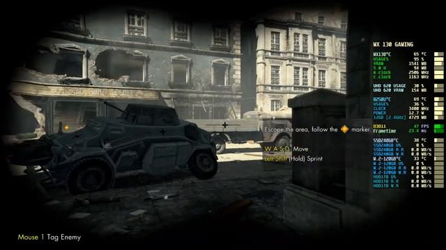 Sniper Elite V2 Remastered on MX130 - 12GB RAM - i5 8250U смотреть онлайн
