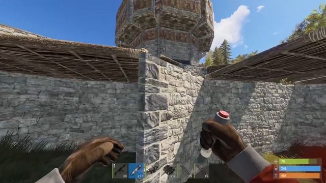 Raiding a HUGE LOADED VENDING MACHINE CLAN BASE in RUST! (JACKPOT?) смотреть онлайн