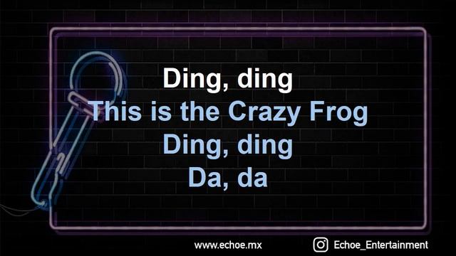 Crazy Frog - Axel f (Versión Karaoke) смотреть онлайн