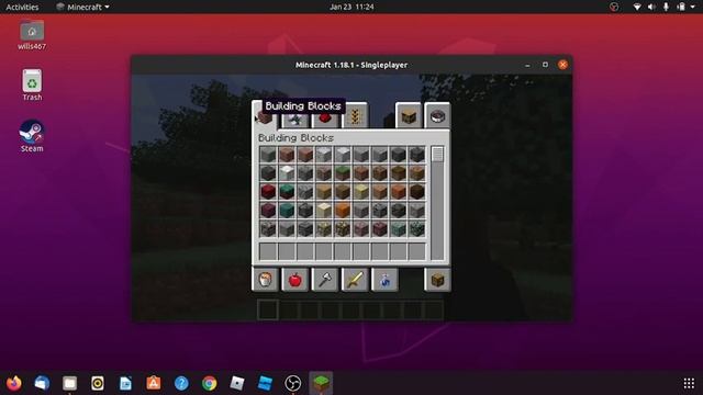 Using Linux Ubuntu for the VERY first time! (Minecraft JAVA) смотреть онлайн