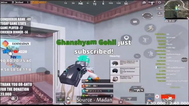 Conqueror MADAN Vs OR Mavi + Scout In Conqueror Lobby Pochinki | BGMI | Shaktimaan Gaming смотреть онлайн
